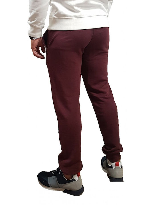 Jack & Jones Gordon Men's Sweatpants Port Royal, Bordeaux