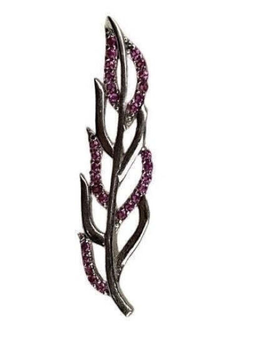 925 Silver Spike Brooch