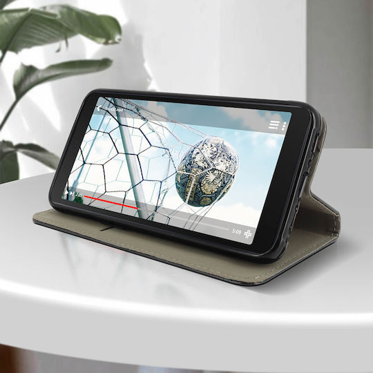 Folio-Hülle Samsung Galaxy Xcover 5 Magnetische Hülle Kartenhalter Ständer Schwarz