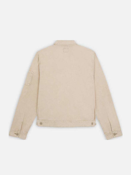Newington Jacket Double Dye/acid Wash Coud