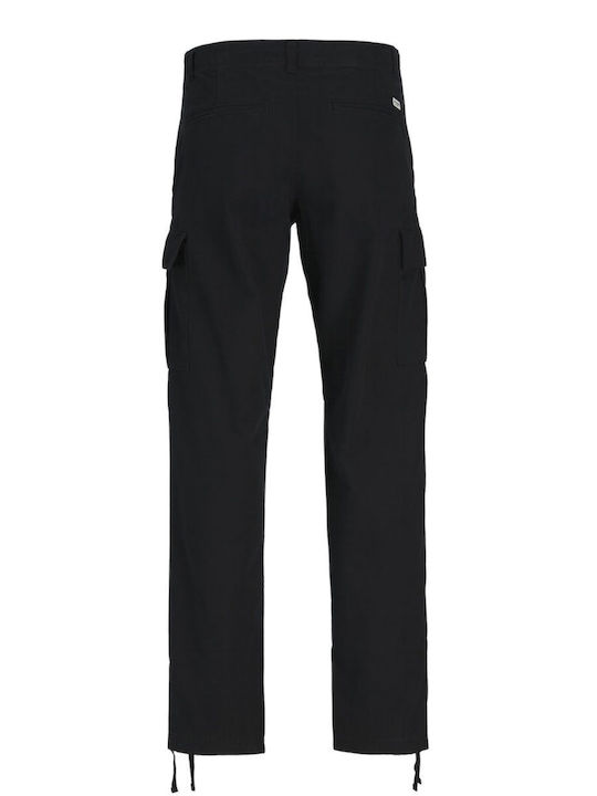 Trousers Cargo in Relaxed Fit Black
