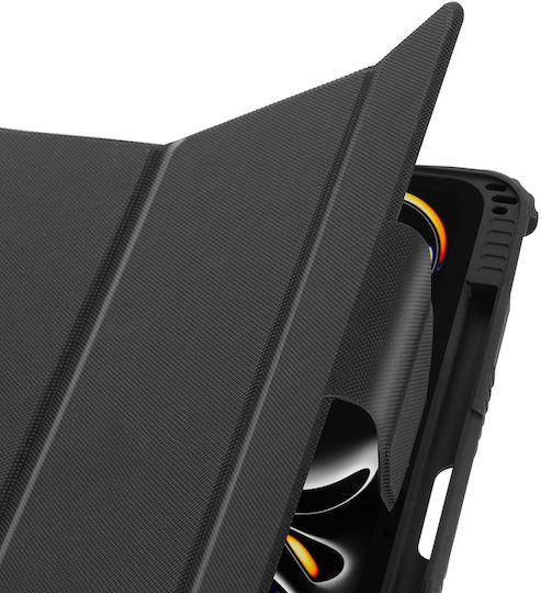 Akashi Flip Cover με Πληκτρολόγιο Μαύρη (iPad Pro 2024 13")