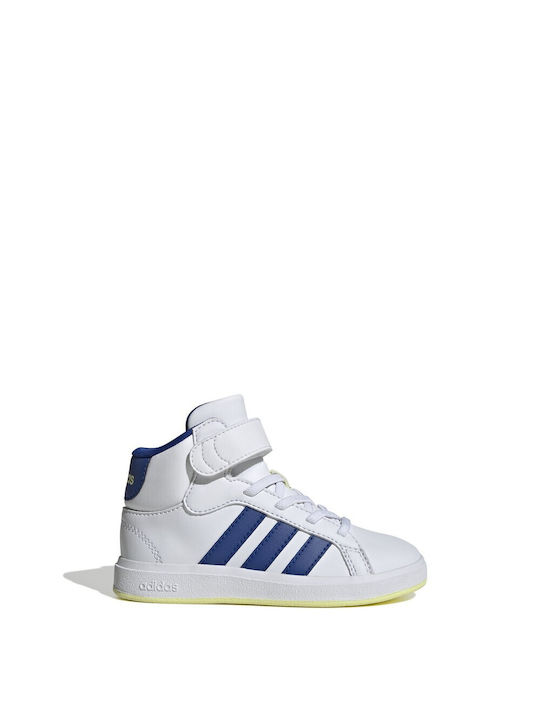 Adidas Παιδικά Sneakers High Λευκά