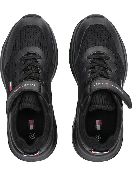 Kids Sneakers with Scratch Black