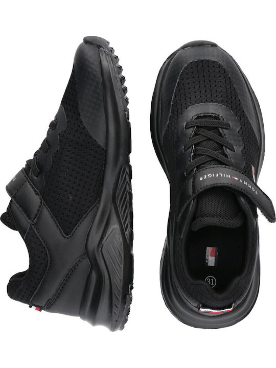 Kids Sneakers with Scratch Black