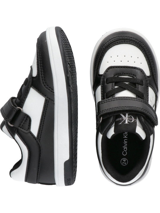 Kinder Sneakers mit Klettverschluss Schwarz