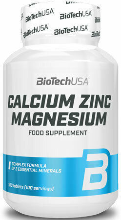 Biotech USA Calcium / Magnesium / Zinc 1mg 100 tabs