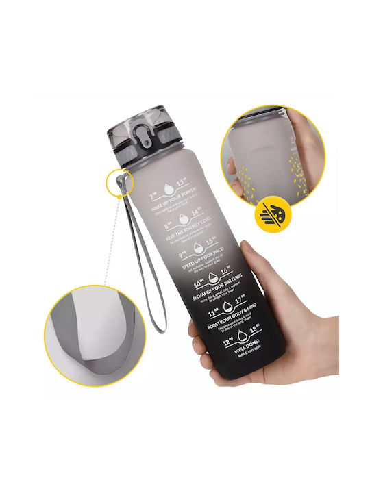 4FIZJO Cycling Water Bottle 1000ml Black
