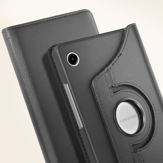 Akashi Flip Cover Rotativă Neagră Samsung Galaxy Tab A9