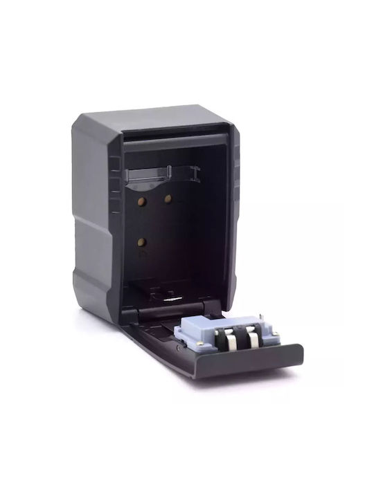 Basi SSZ 300 Wall-Mounted Combination Key Holder Metallic with Combination Dial 10x6.5x13.5cm