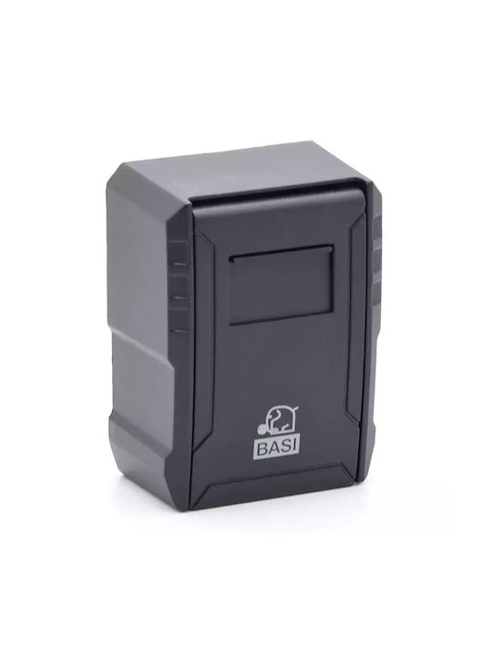 Basi SSZ 300 Wall-Mounted Combination Key Holder Metallic with Combination Dial 10x6.5x13.5cm