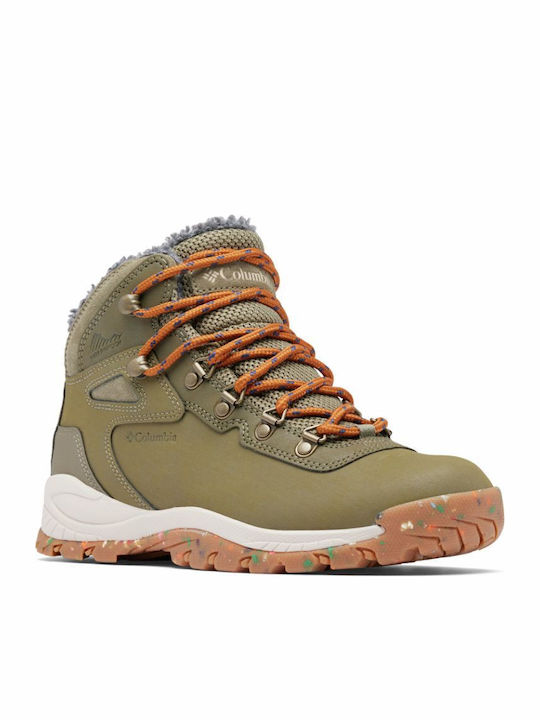 Columbia Newton Ridge II Omni-Heat Women's Hiking Waterproof Gray Boots