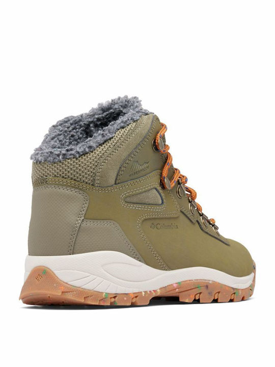 Columbia Newton Ridge II Omni-Heat Women's Hiking Waterproof Gray Boots