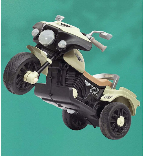 Motocicletă pentru copii Electrică Alb
