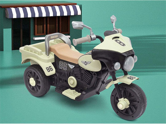 Motocicletă pentru copii Electrică Alb