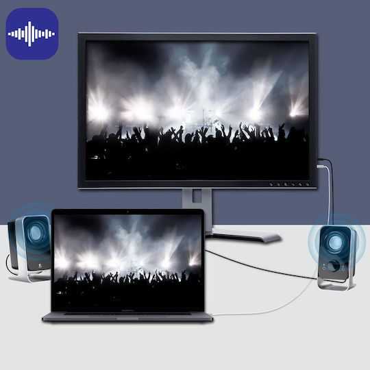 Avizar Cable mini DisplayPort male - mini DisplayPort male 1.8m White ()