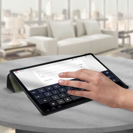 Avizar Flip Cover with Keyboard Black Samsung Galaxy Tab S7 FE