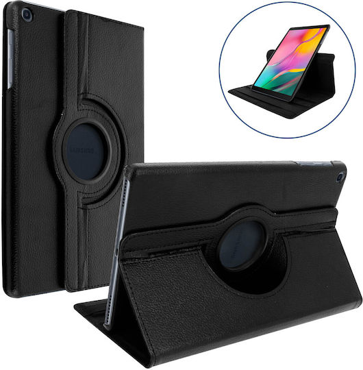 Avizar Flip Cover Rotierende Schwarze (Samsung Galaxy Tab A 10.1 2019)