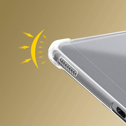 Avizar Umschlag Rückseite Transparente für Galaxy Tab A 10.1 2019