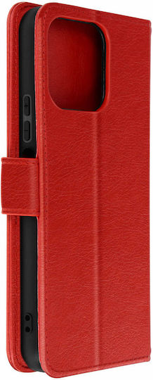 Folio Honor 70 Lite X8 5g X6 Case Video Stand Red