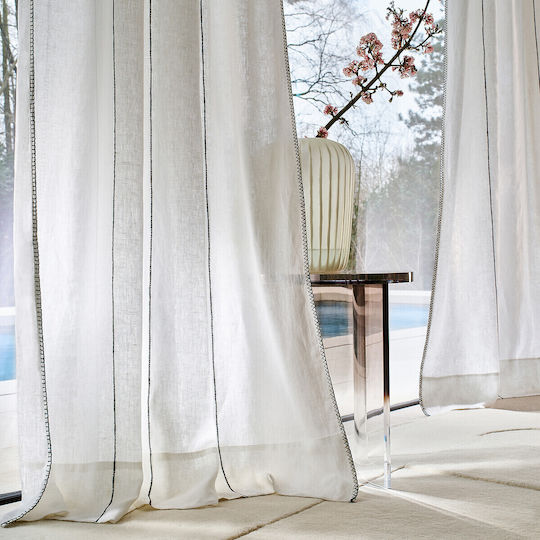 Am.Pm Tojos Orange Window Curtain with Tab Top 140x180cm