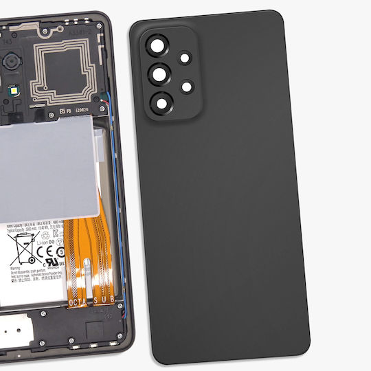Clappio Capac Baterie Negru pentru Samsung Galaxy A33 5G