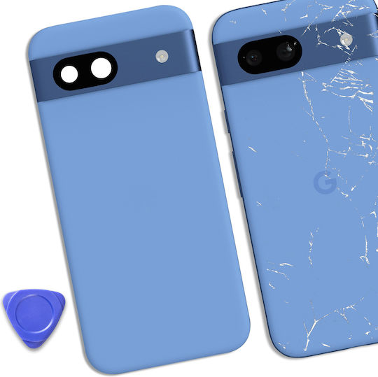Clappio Καπάκι Μπαταρίας Γαλάζιο για Google Pixel 8a