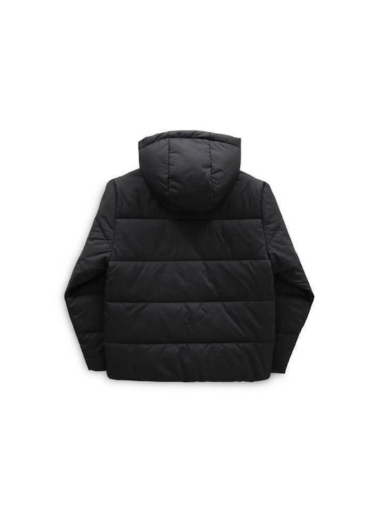 Vans Kids Quilted Jacket with Hood Black