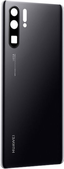 Clappio Καπάκι Μπαταρίας Μαύρο για Huawei P30 Pro