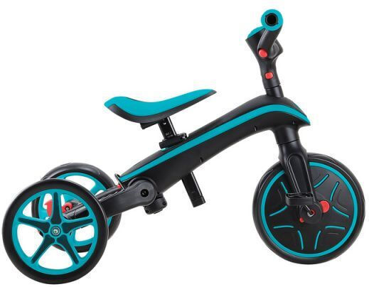 Globber Explorer Trike Πτυσσόμενο & Μετατρεπόμενο 4 σε 1 για 2-5 Ετών Μπλε