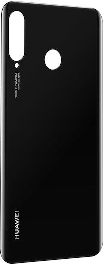 Clappio Capac Baterie Negru pentru Huawei P30 Lite