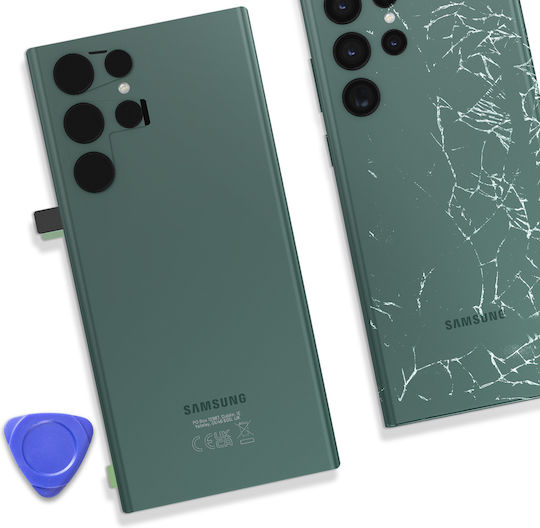 Clappio Καπάκι Μπαταρίας Πράσινο για Galaxy S22 Ultra