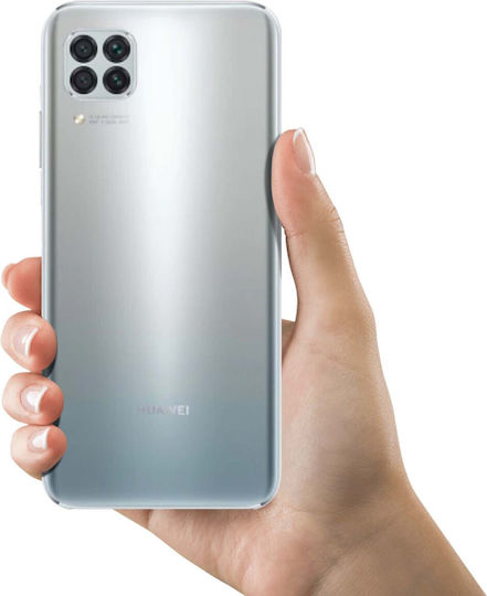 Clappio Κапак за замяна на батерията Сребрист за HUAWEI P40 LITE