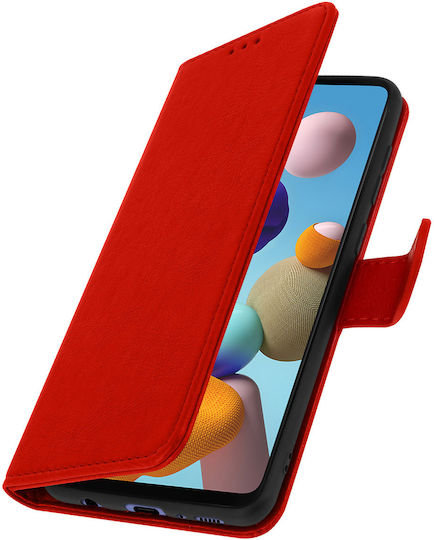 Avizar Καπάκι Μπαταρίας Κόκκινο για Samsung Galaxy A21s