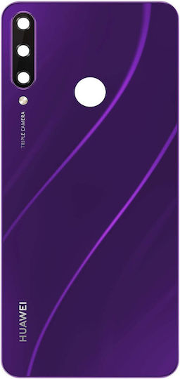 Clappio Καπάκι Μπαταρίας Μωβ για Huawei Y6p