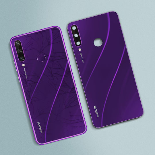 Clappio Καπάκι Μπαταρίας Μωβ για Huawei Y6p