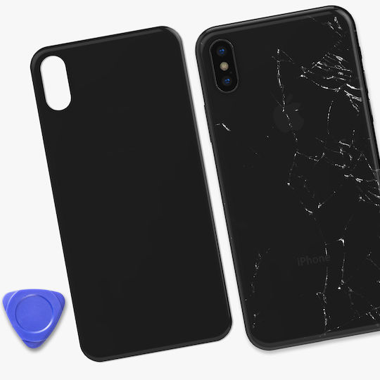Clappio Capac Baterie Negru pentru iPhone X