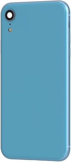 Clappio Καπάκι Μπαταρίας Γαλάζιο για iPhone XR