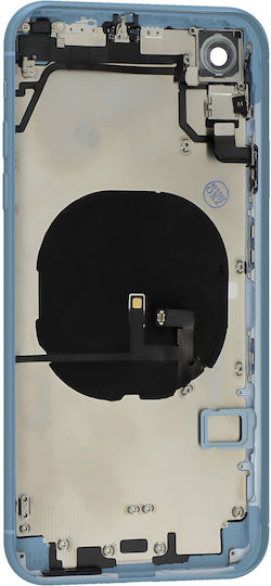 Clappio Καπάκι Μπαταρίας Γαλάζιο για iPhone XR