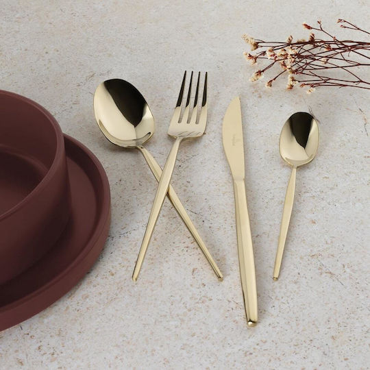Berlinger Haus Set de Tacâmuri Inoxidabil Auriu 24buc