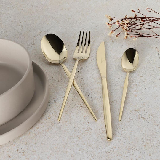 Berlinger Haus Set de Tacâmuri Inoxidabil Auriu 24buc
