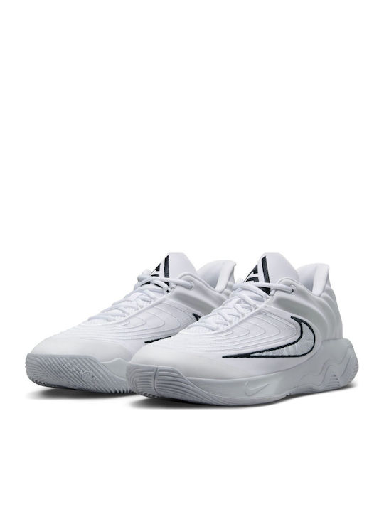 Giannis Immortality 4 Low Basketball Shoes White / Pure Platinum / Black