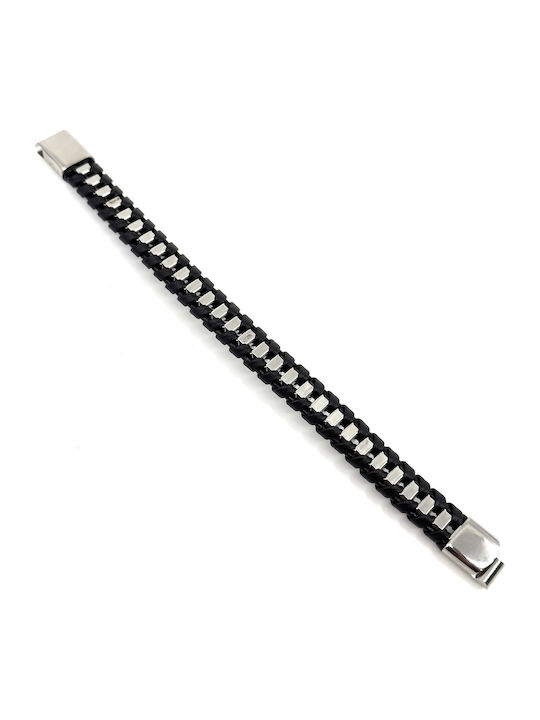 Legend Accessories Ανδρικό Βραχιόλι από Δέρμα