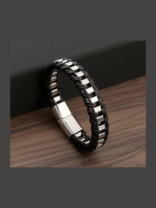 Legend Accessories Ανδρικό Βραχιόλι από Δέρμα