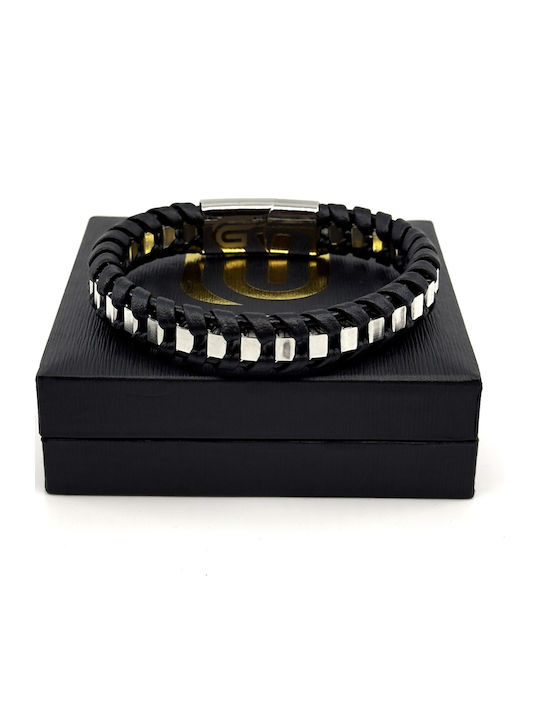 Legend Accessories Ανδρικό Βραχιόλι από Δέρμα