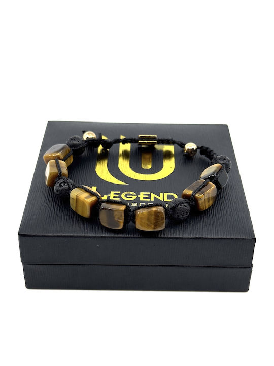 Legend Accessories Βραχιόλι από Κορδόνι