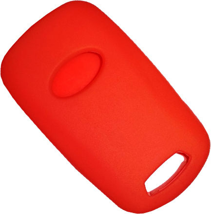 Car Key Cover Case made of with 3 Buttons for Hyundai in Red Color