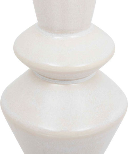 Βάζο Κεραμικό A-s Soleya Εκρού Φ7xΥ14cm