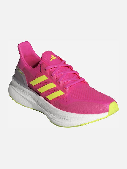 Adidas Ultraboost 5 Sport Shoes Running Lucid Pink / Lucid Lemon / Pulse Magenta