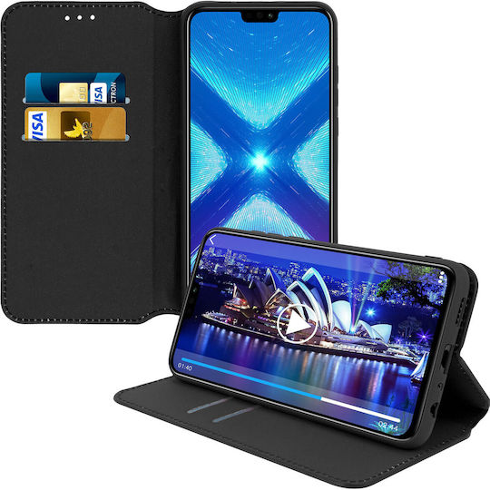 Slim Classic Edition Stand Case Card Slot Honor 8x – Black